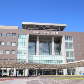 新潟大学病院（現地より約650m、徒歩約8分）