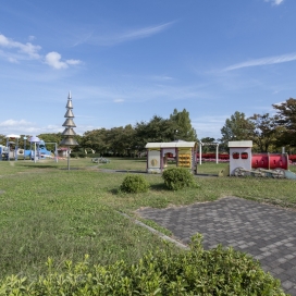 新発田中央公園（現地より約1,000m、徒歩約13分）